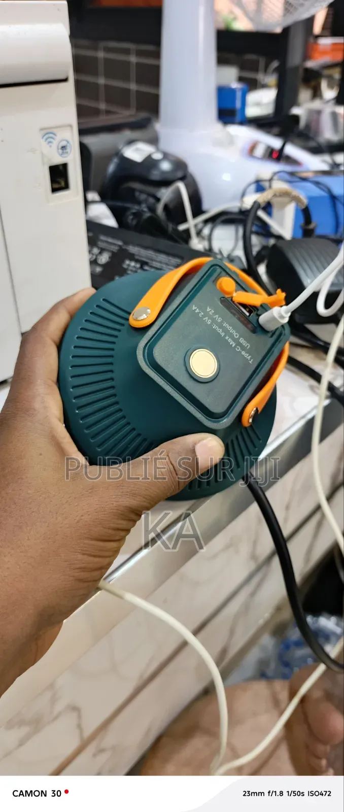 Lampe Solaire Multicolore Avec Power Bank