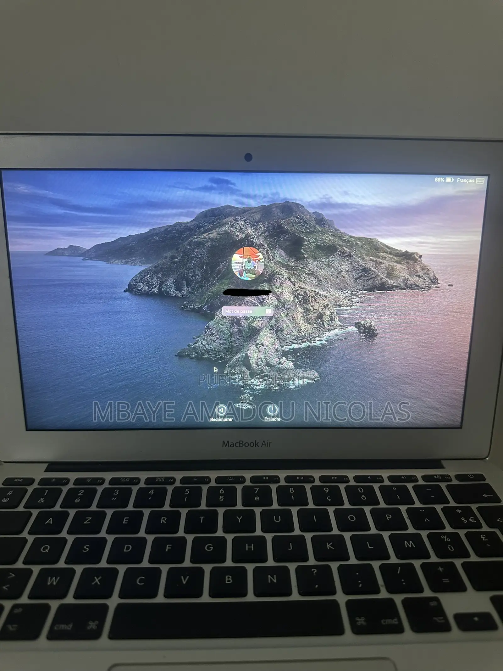Ordinateur portable Apple MacBook Air 2015 8GB Intel SSD 128GB