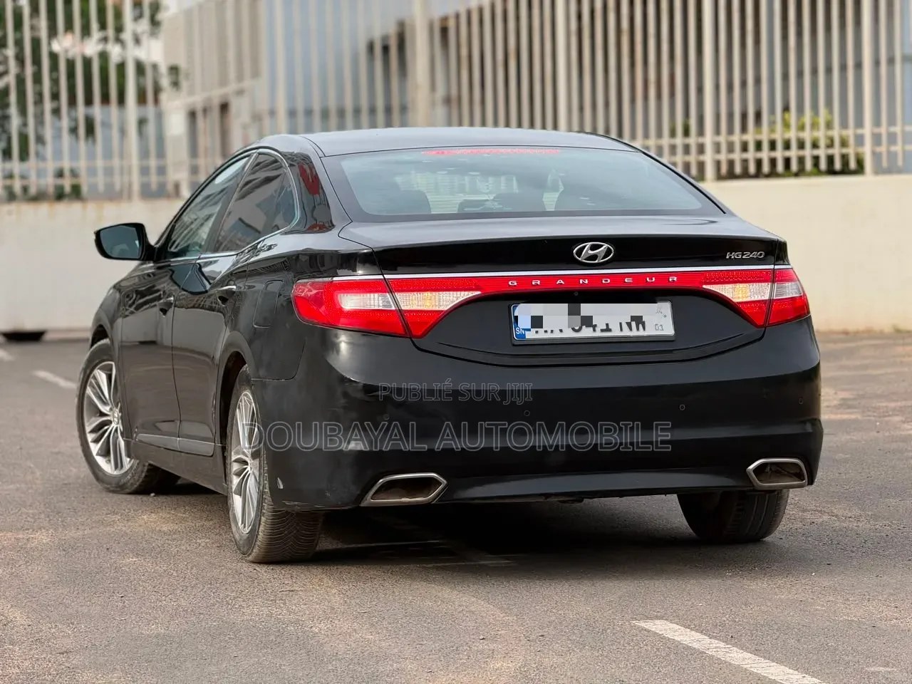 Hyundai Grandeur 2014 Noir Mat
