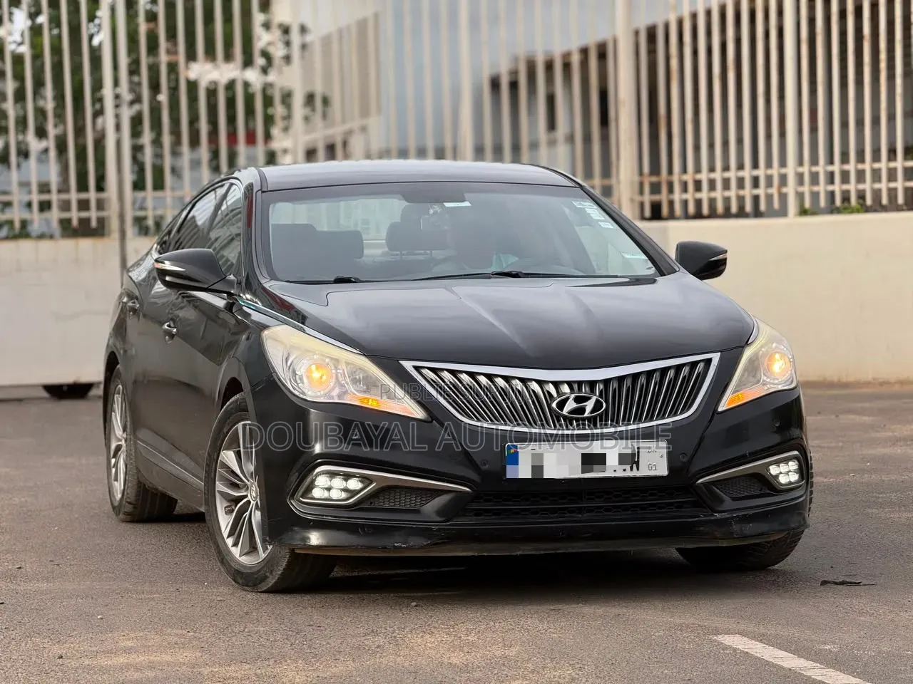Hyundai Grandeur 2014 Noir Mat
