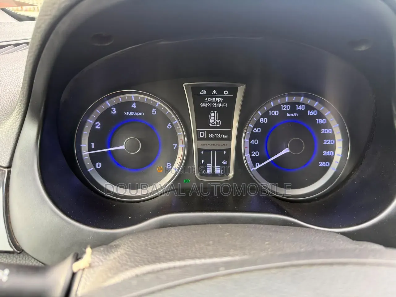 Hyundai Grandeur 2014 Noir Mat