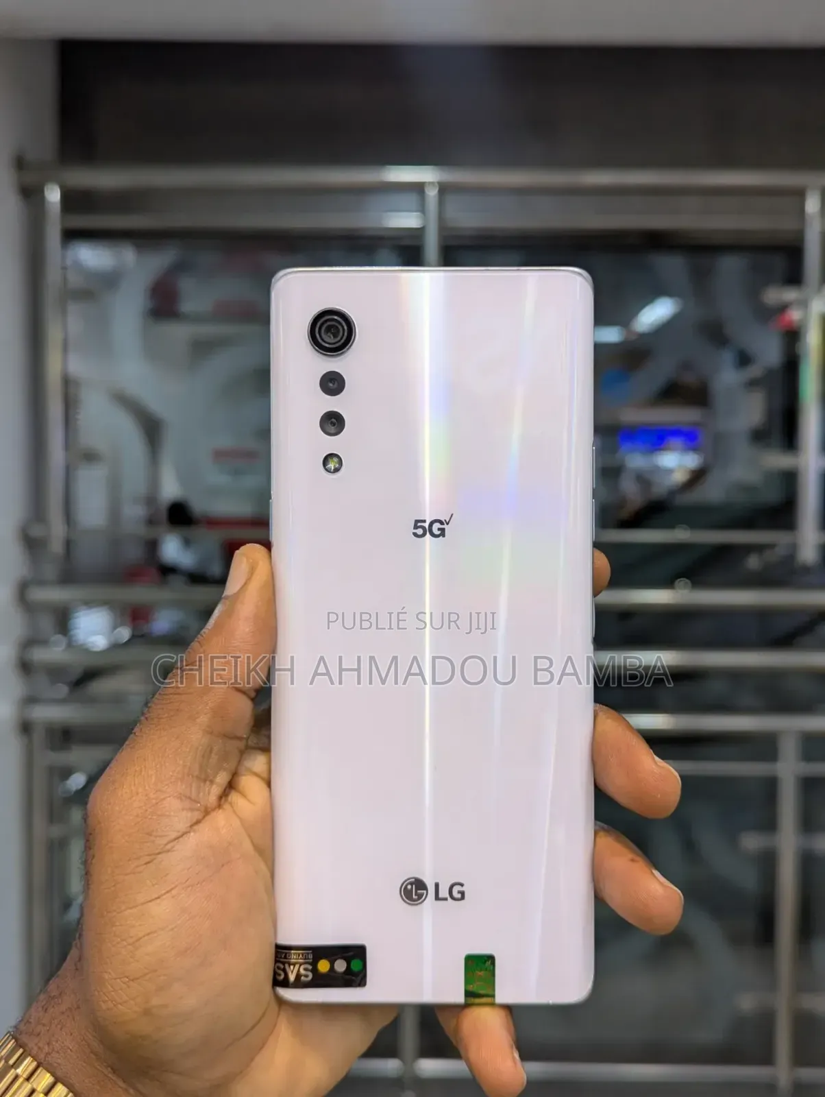 Nouveau LG Velvet 5G 128 GB Blanc