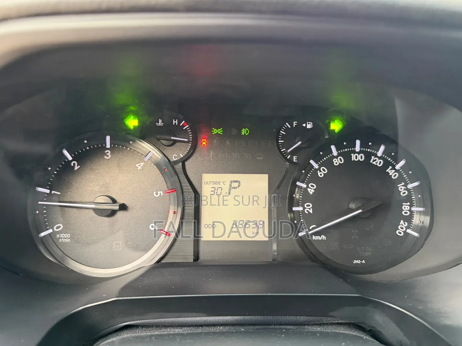 Toyota Land Cruiser Prado 2023 Noir