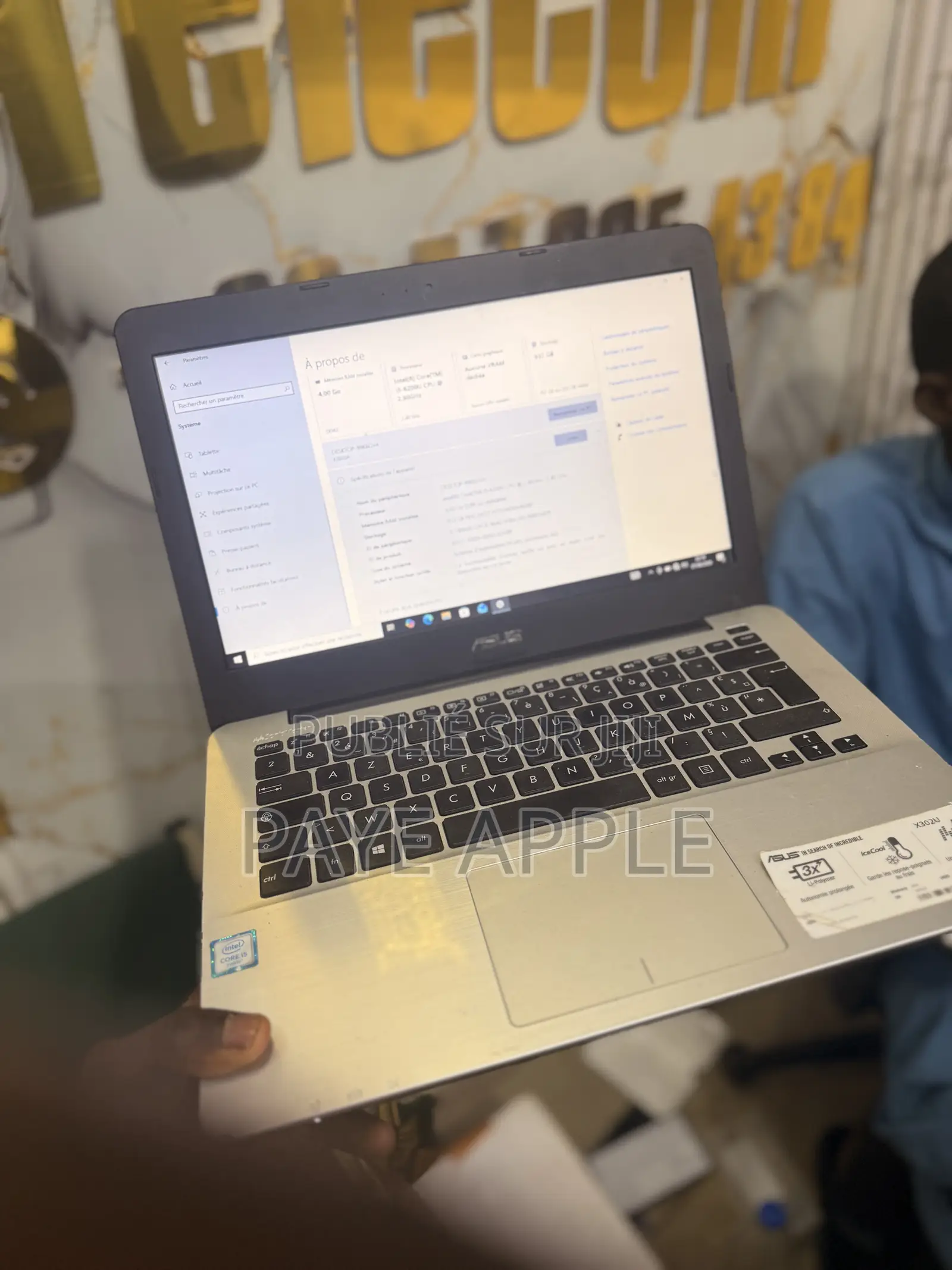 Ordinateur portable Asus X301A 4GB Intel Core i5 HDD 1T