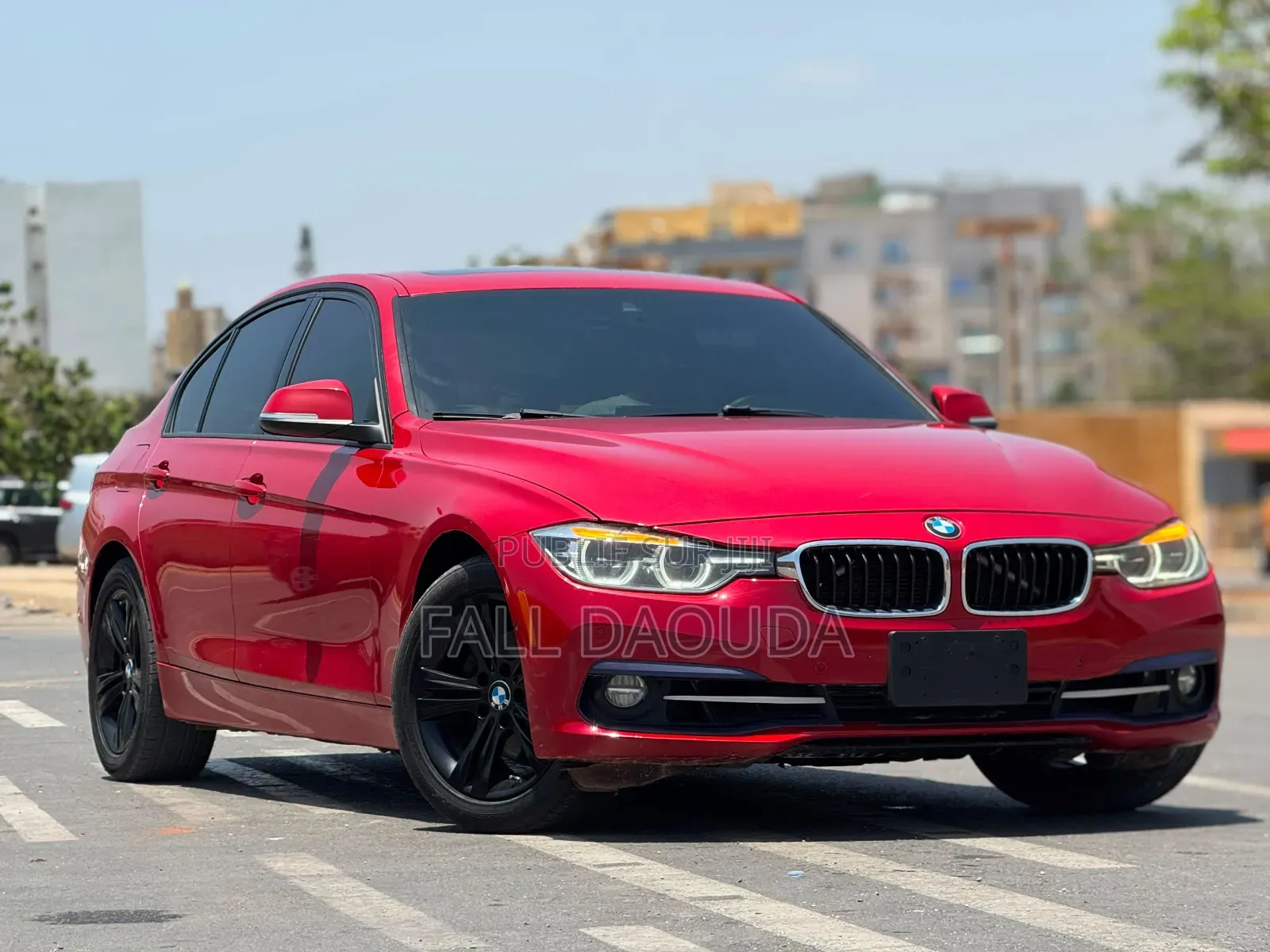 BMW 328i 2016 Rouge