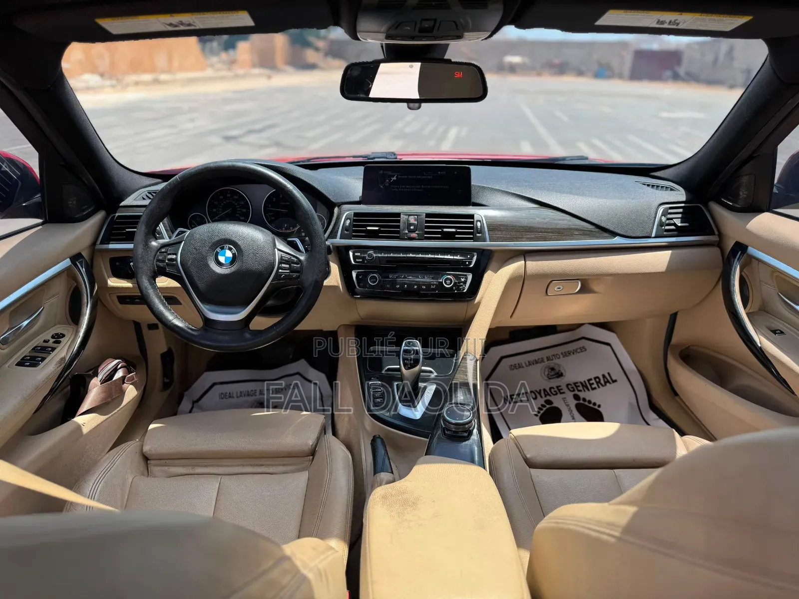 BMW 328i 2016 Rouge