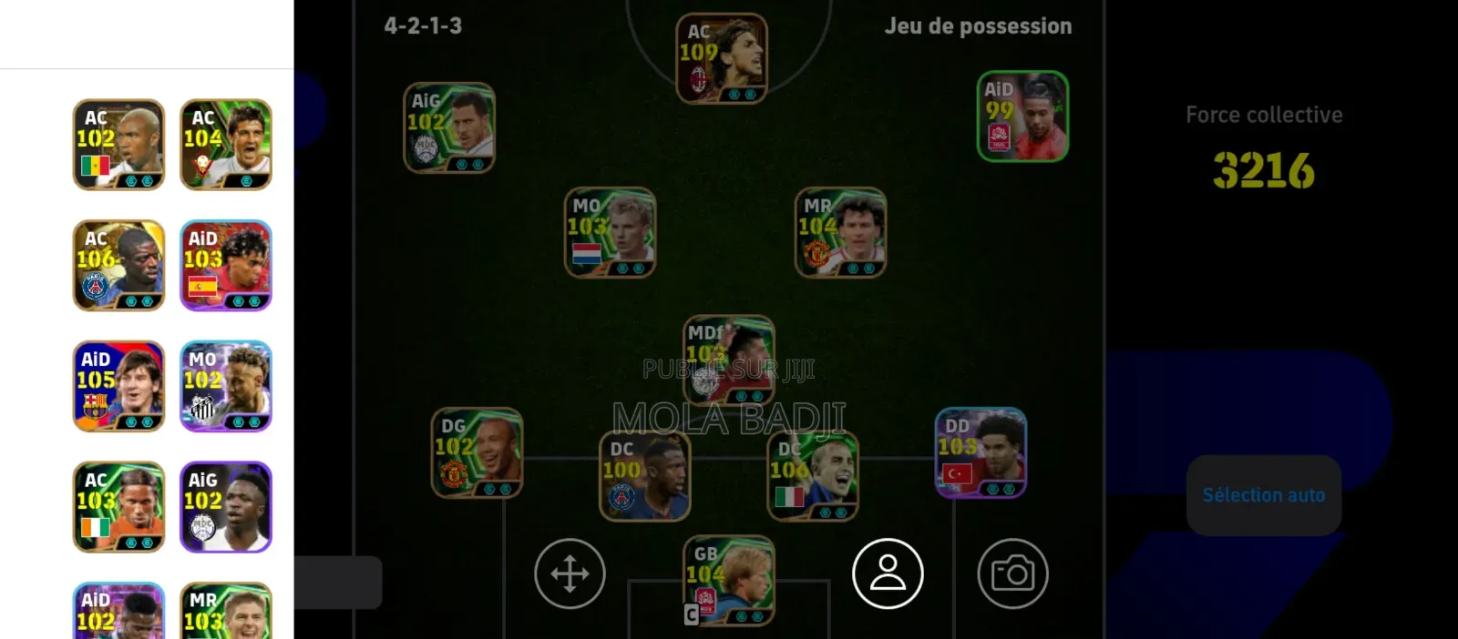 Compte Efootball