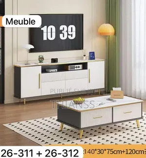Ensemble Table Basse Et Table TV