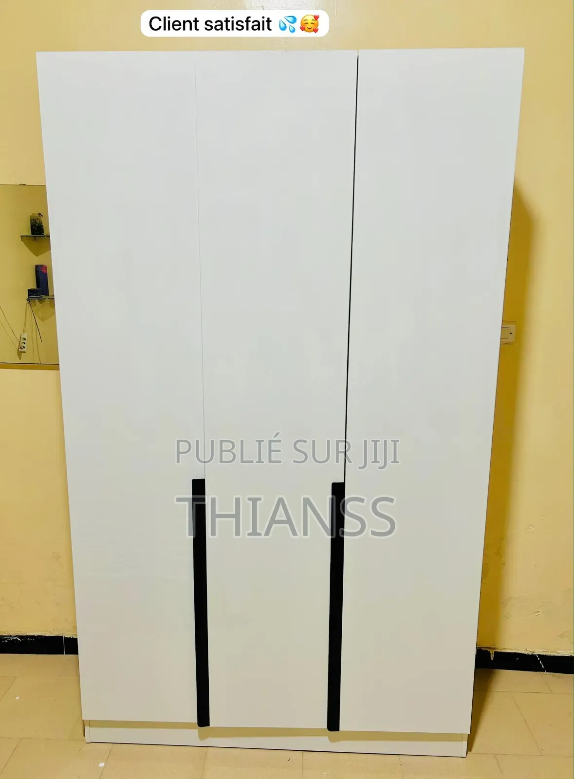 Armoire 3 Battant en Bois