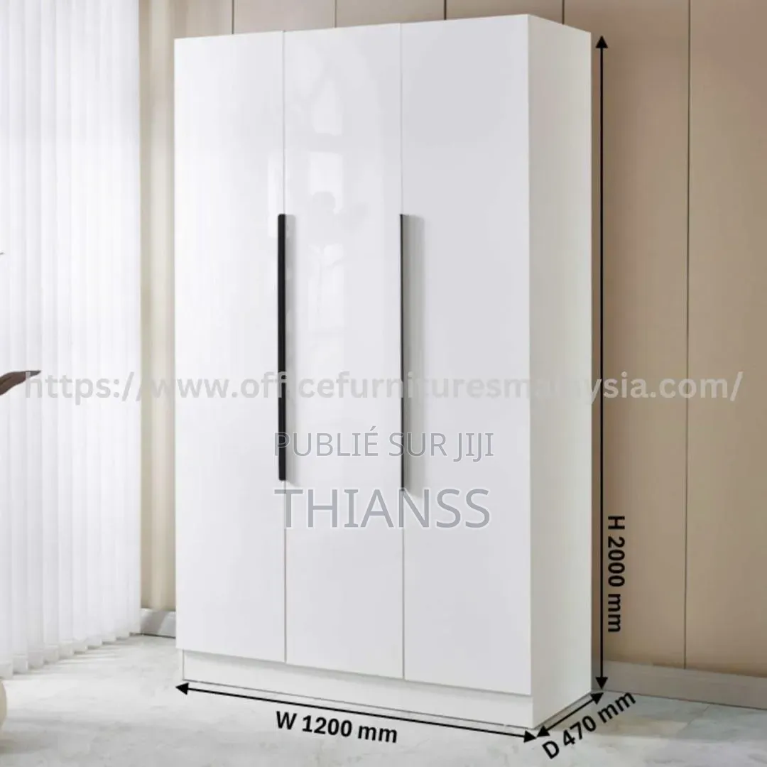 Armoire 3 Battant en Bois