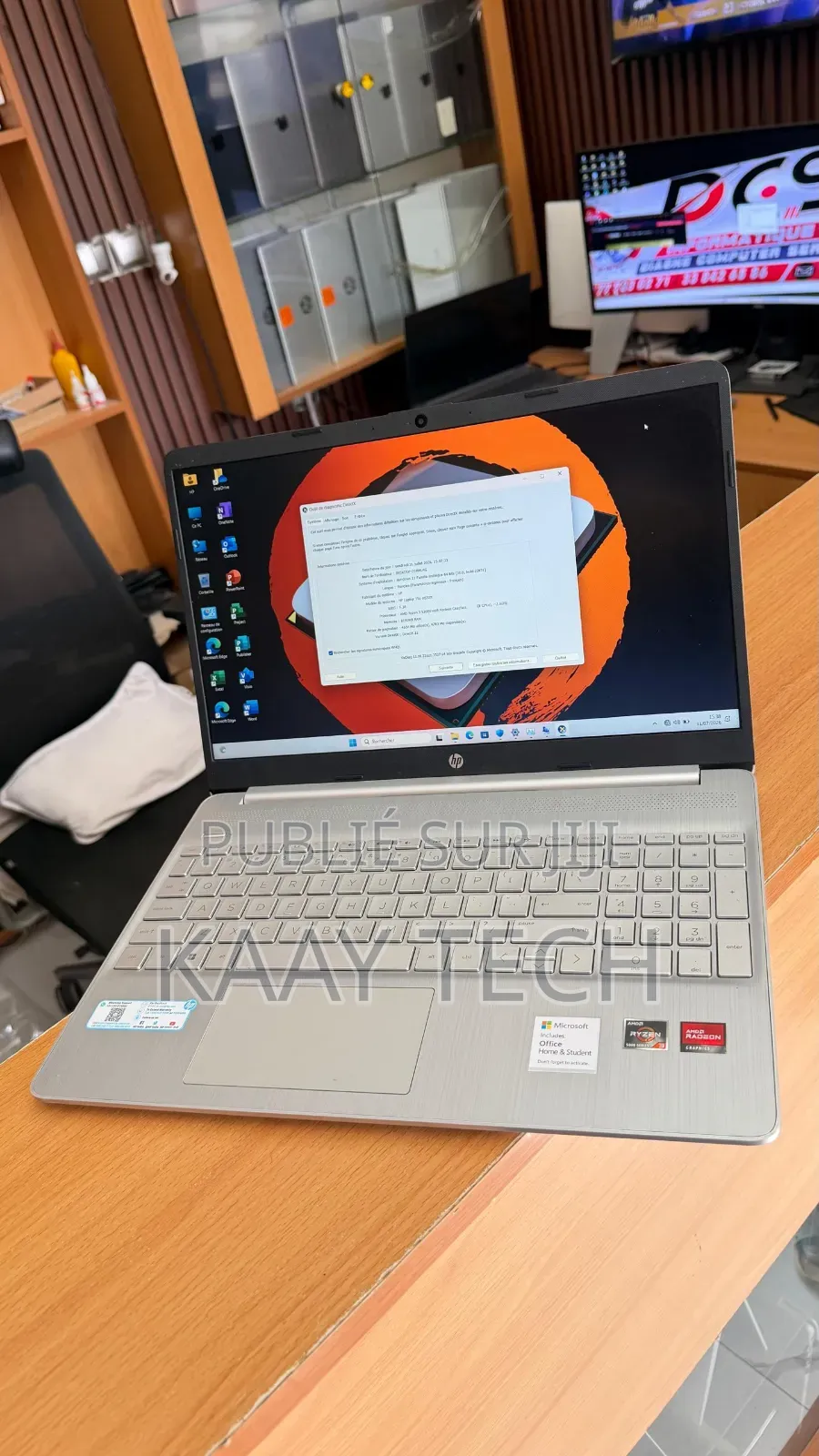 HP Pavilion Gaming Laptop 15-dk2xxx 8GB AMD Ryzen 3 SSD 512GB