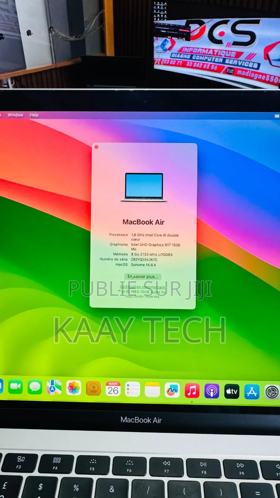 Nouveau Apple MacBook Air 2018 8GB Intel Core i5 SSD 128GB