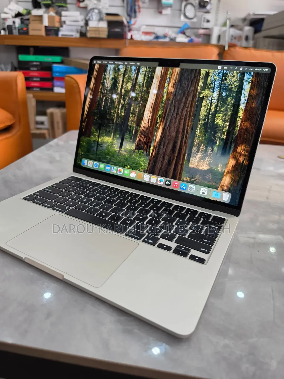 Nouveau Apple MacBook Air 2022 M2 8GB Apple M2 SSD 256GB