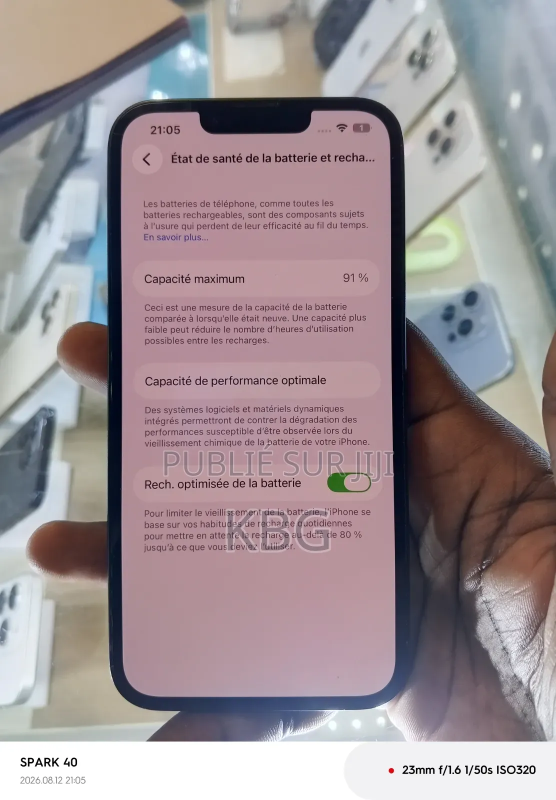 Nouveau Apple iPhone 13 128 GB Vert