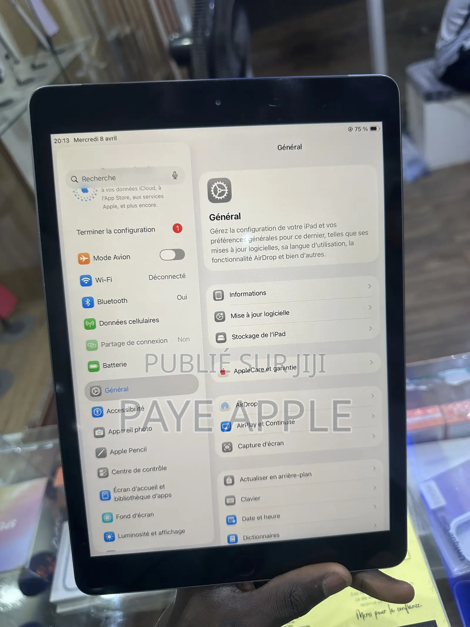 Nouveau Apple iPad Wi-Fi 32 GB Gris