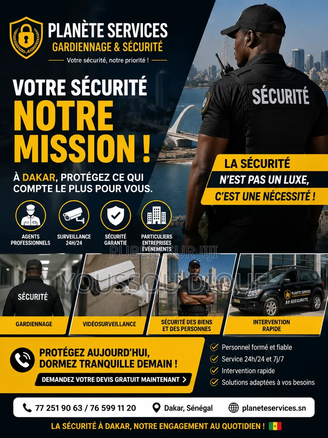 Sécurité Gardiennage