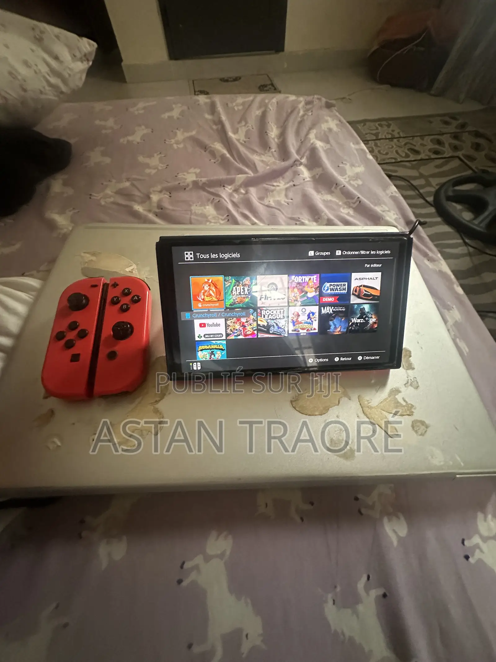 Nintendo Swintch Oled Red Edition (Collector) Dispo Avec Carte Fifa 23