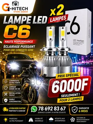 Ampoule Phare Led Pour Moto Ou Voiture