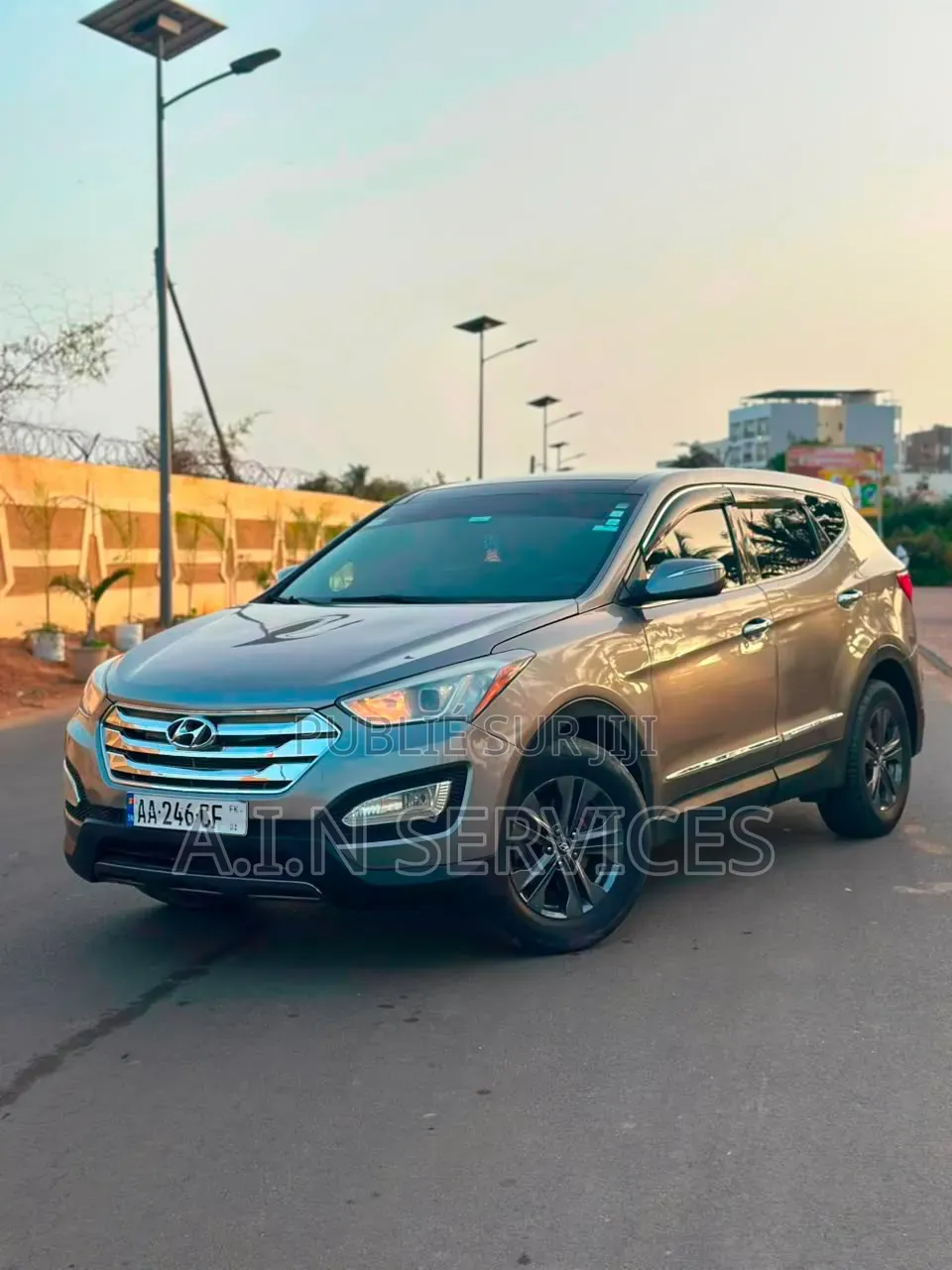 Hyundai Santa Fe 2015 Gris