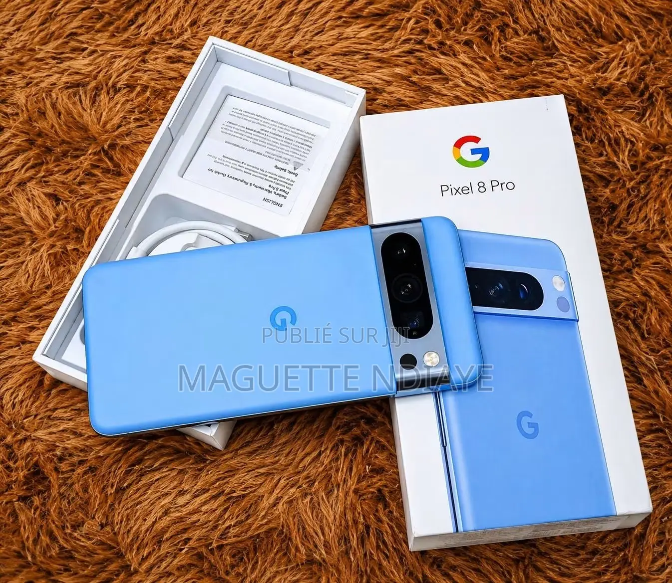 Nouveau Google Pixel 8 Pro 256 GB Bleu
