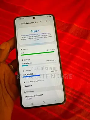 Nouveau Samsung Galaxy S22+ 5G 256 GB Noir