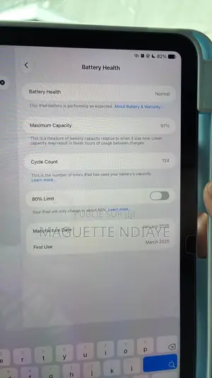 Nouveau Apple iPad (2025) 512 GB Bleu