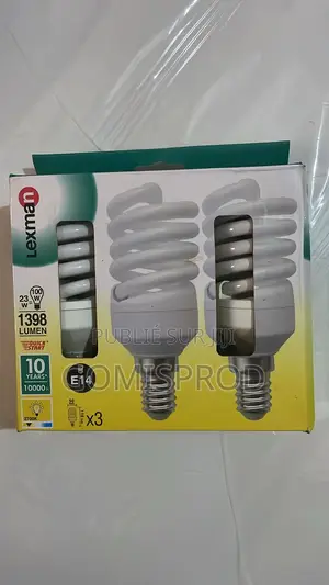 Lot De 3 Ampoules Eco Spirale E14