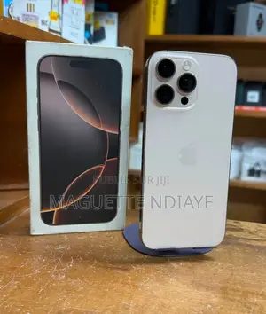 Nouveau Apple iPhone 16 Pro Max 256 GB Doré