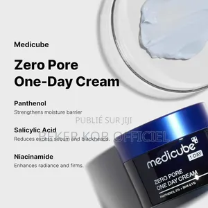 Crème Hydratante Medicube Zéro Pores One Day