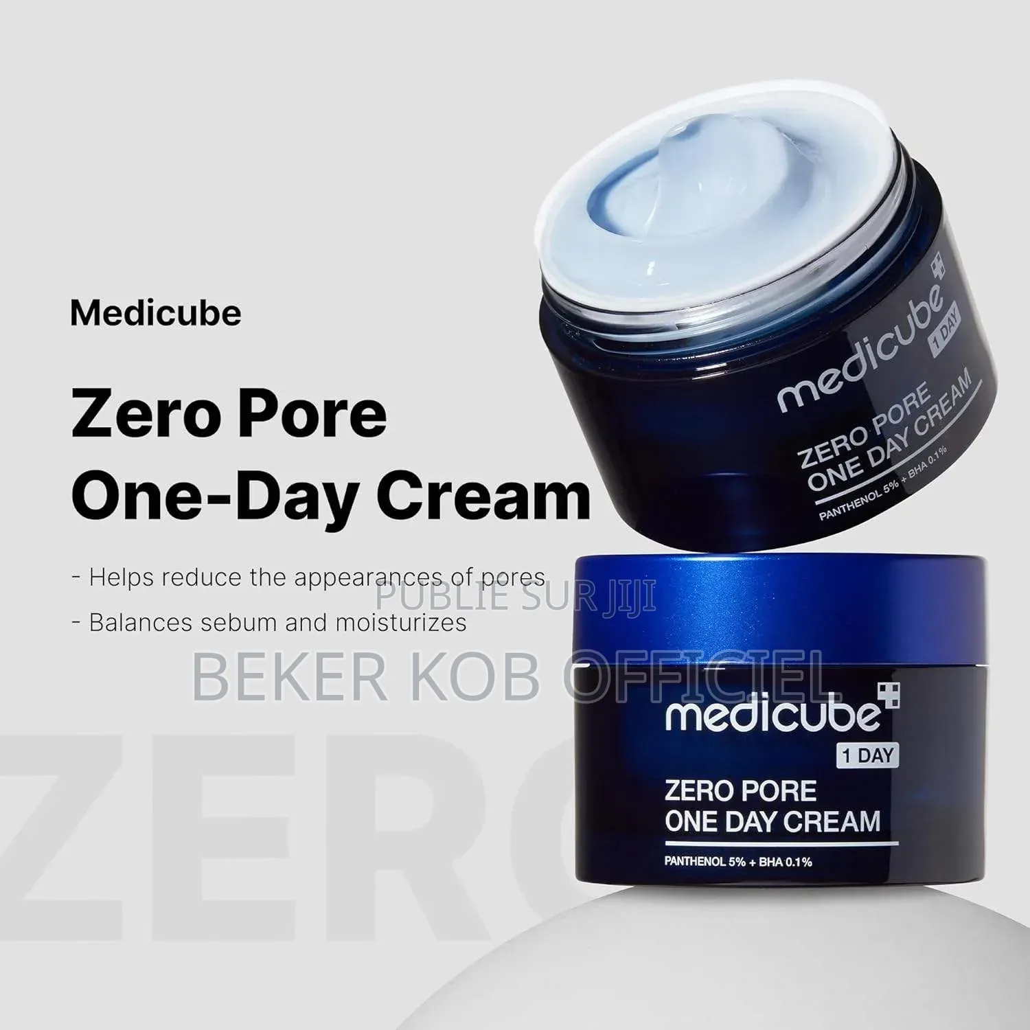 Crème Hydratante Medicube Zéro Pores One Day