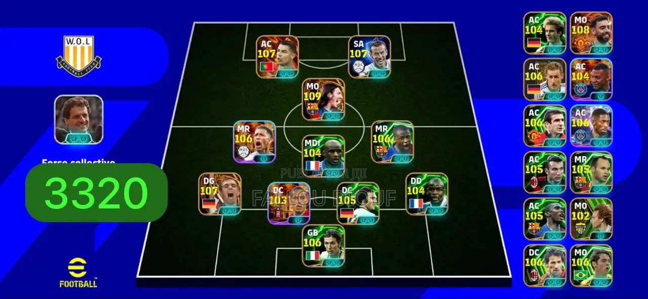 Compte Efootball Qualité Disponible
