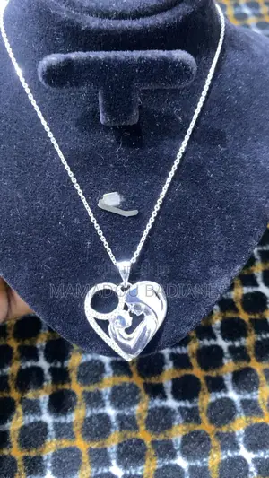 Collier Et Pendentif en Argent Pur 925