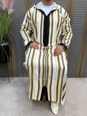 Jalaba Marocain 3 Pièces Pour Homme