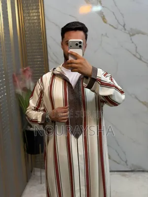 Jalaba Marocain 3 Pièces Pour Homme