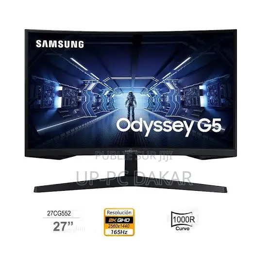 Écran Gamer SAMSUNG 27 Pouces 165hz Incurvé