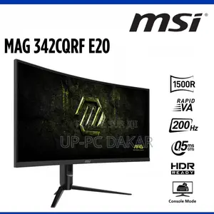 Écran Incurvé MSI 34" 200hz 0.5ms UWQHD