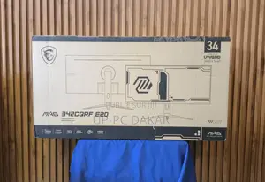 Écran Incurvé MSI 34" 200hz 0.5ms UWQHD
