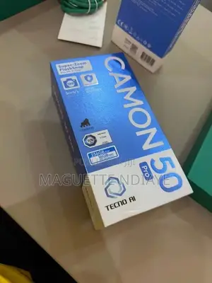 Nouveau Tecno Camon 50 Pro 256 GB Noir