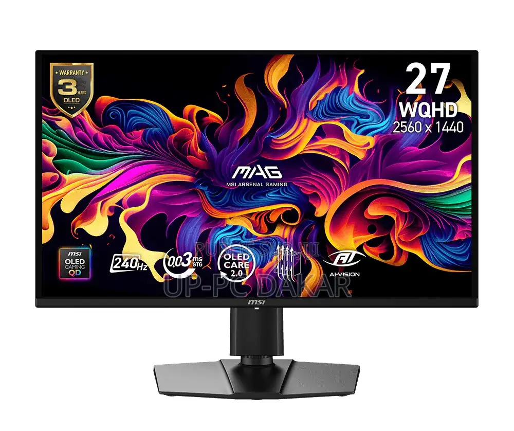 Écran MSI 27"QD OLED 240hz 0.03ms