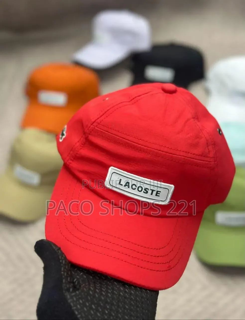 Casquettes Lacoste