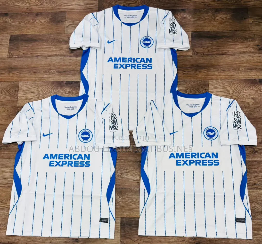 Maillots Brighton 2027 Disponible