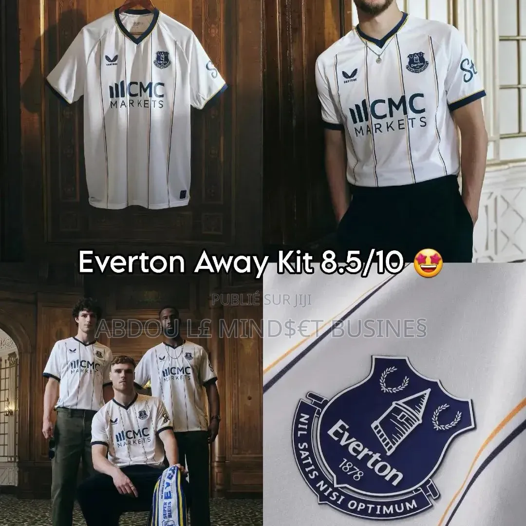 Maillots Everton 2027 Disponible