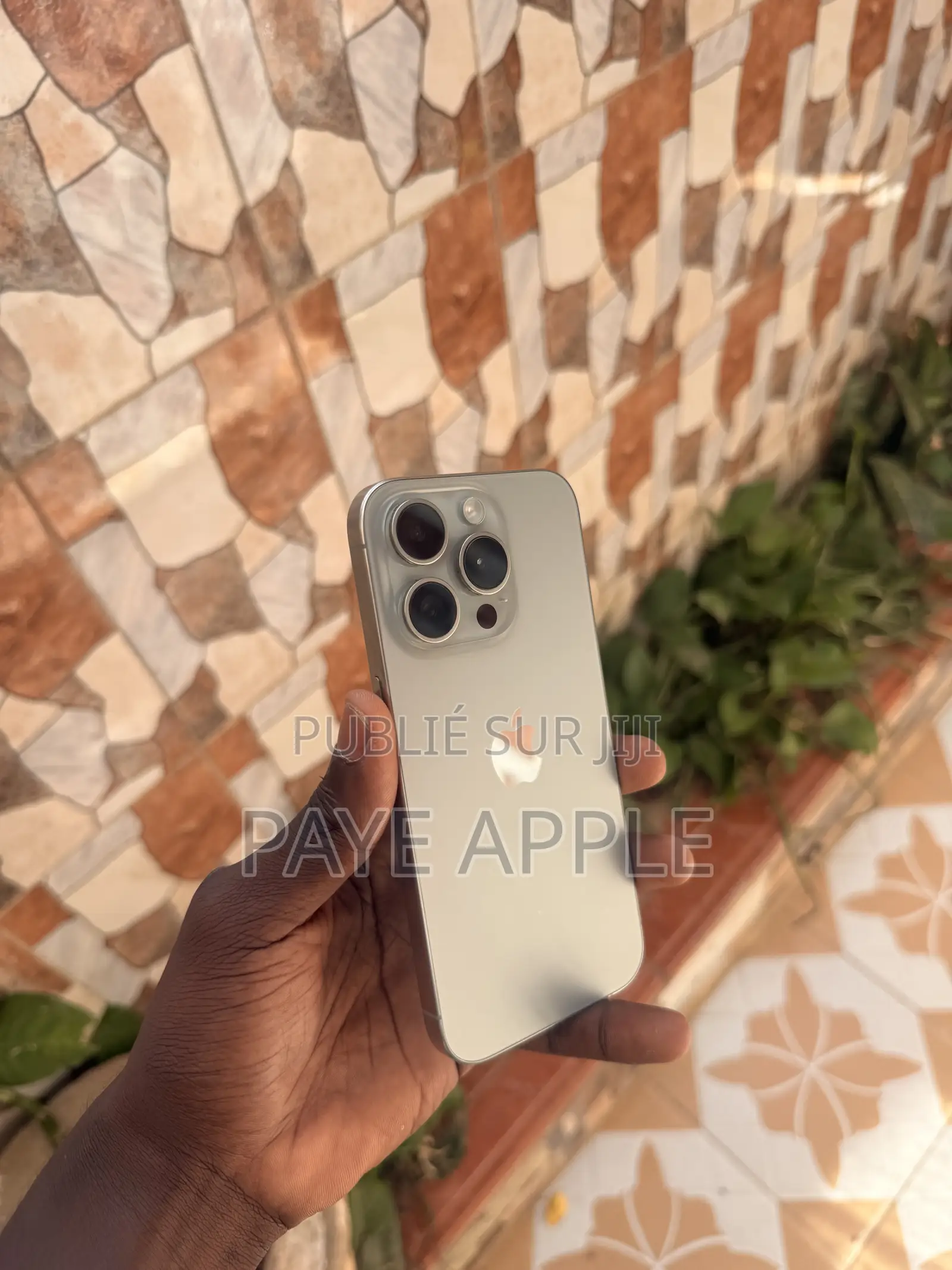 Apple iPhone 15 Pro 128 GB Argenté