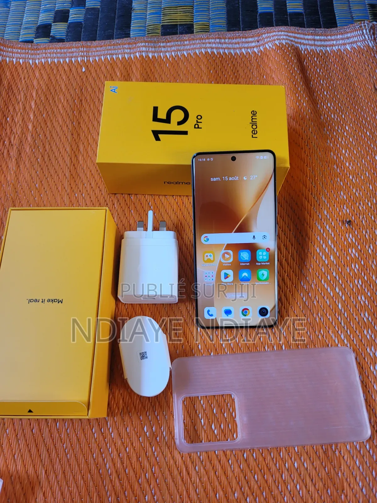 Nouveau Realme 15T 256 GB Vert