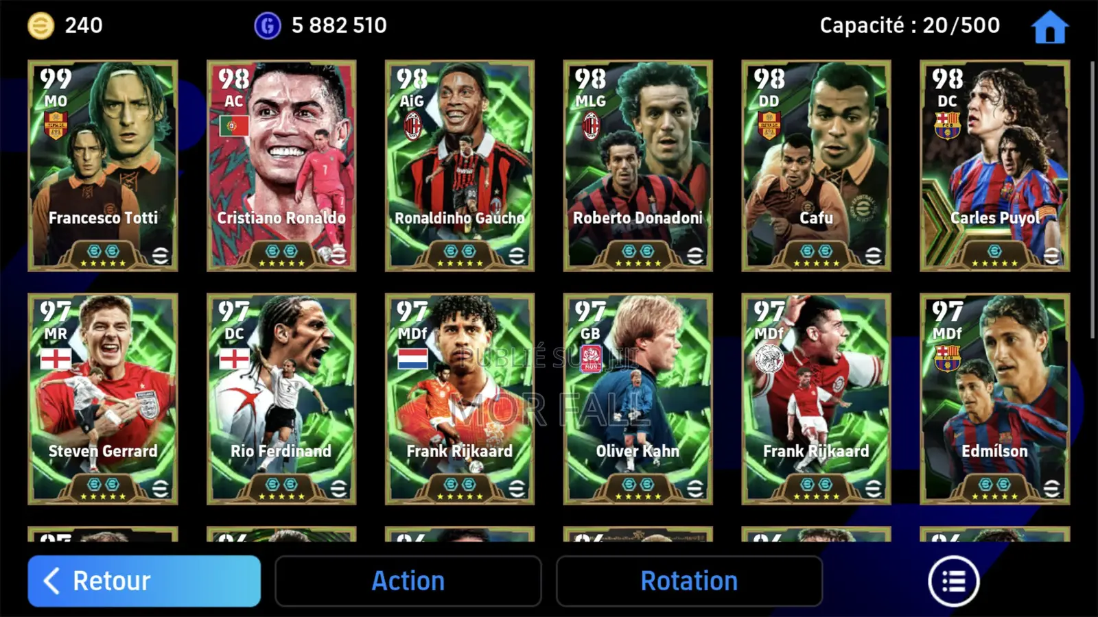 Vend Un Compte Efootball