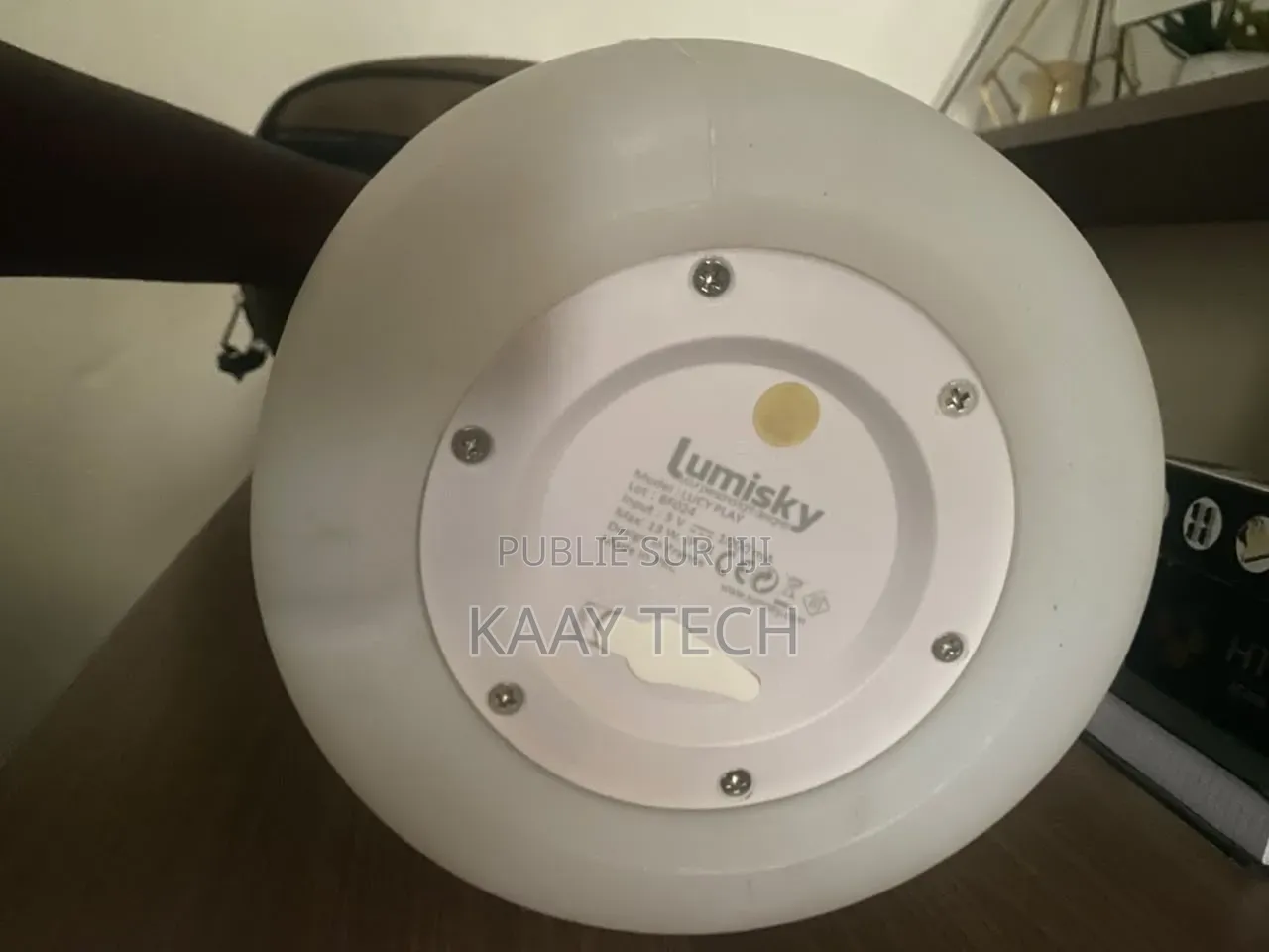 Lampe Enceinte Bluetooth Multicolore LUCY PLAY H31cm
