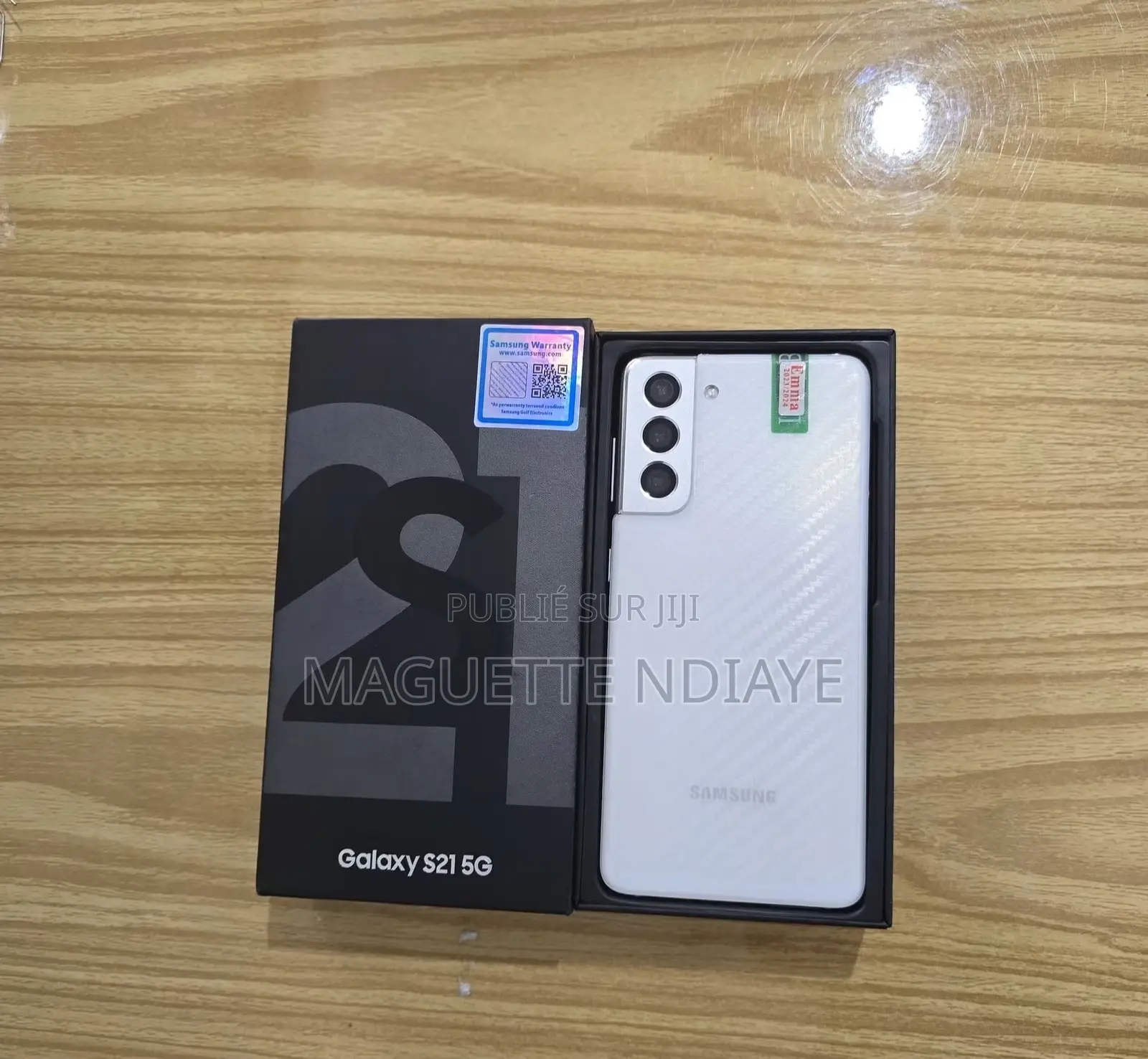 Nouveau Samsung Galaxy S21 5G 256 GB Blanc