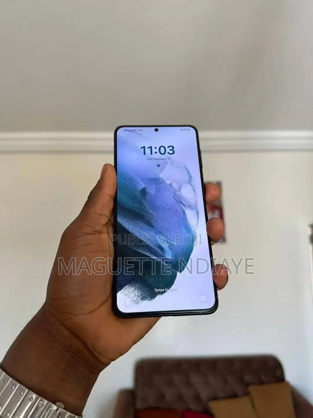 Nouveau Samsung Galaxy S21 5G 128 GB Noir