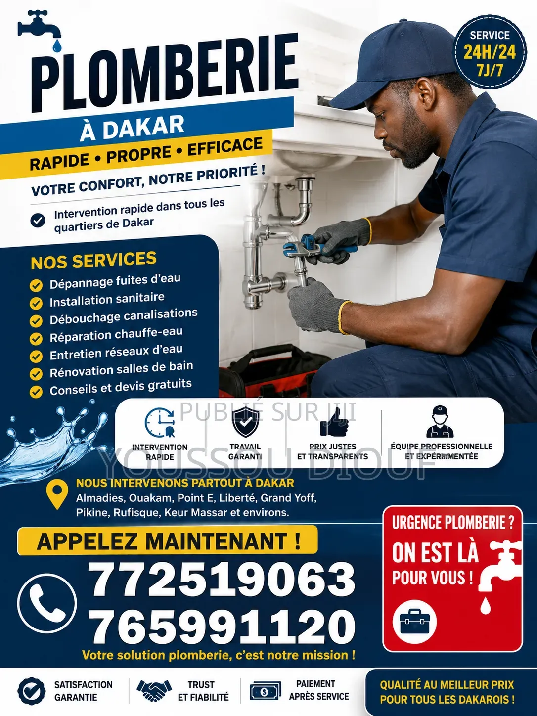 Services Plomberie