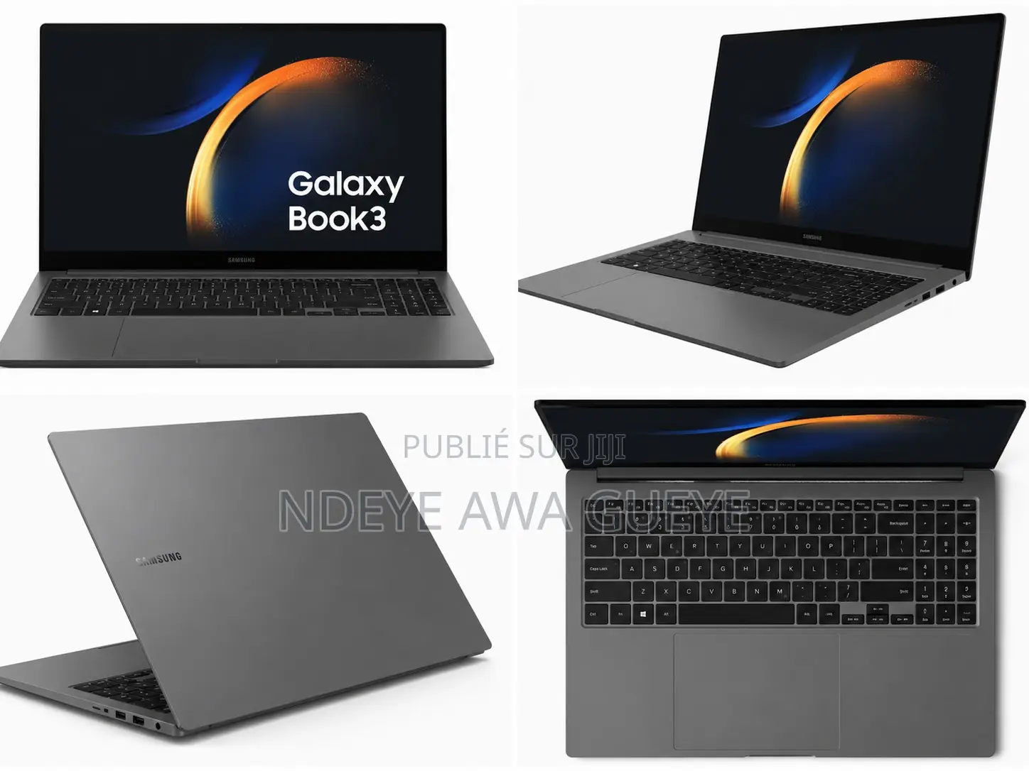 Nouveau Samsung Galaxy Book3 360 15 NP750QFG 16GB Intel Core i5 512GB